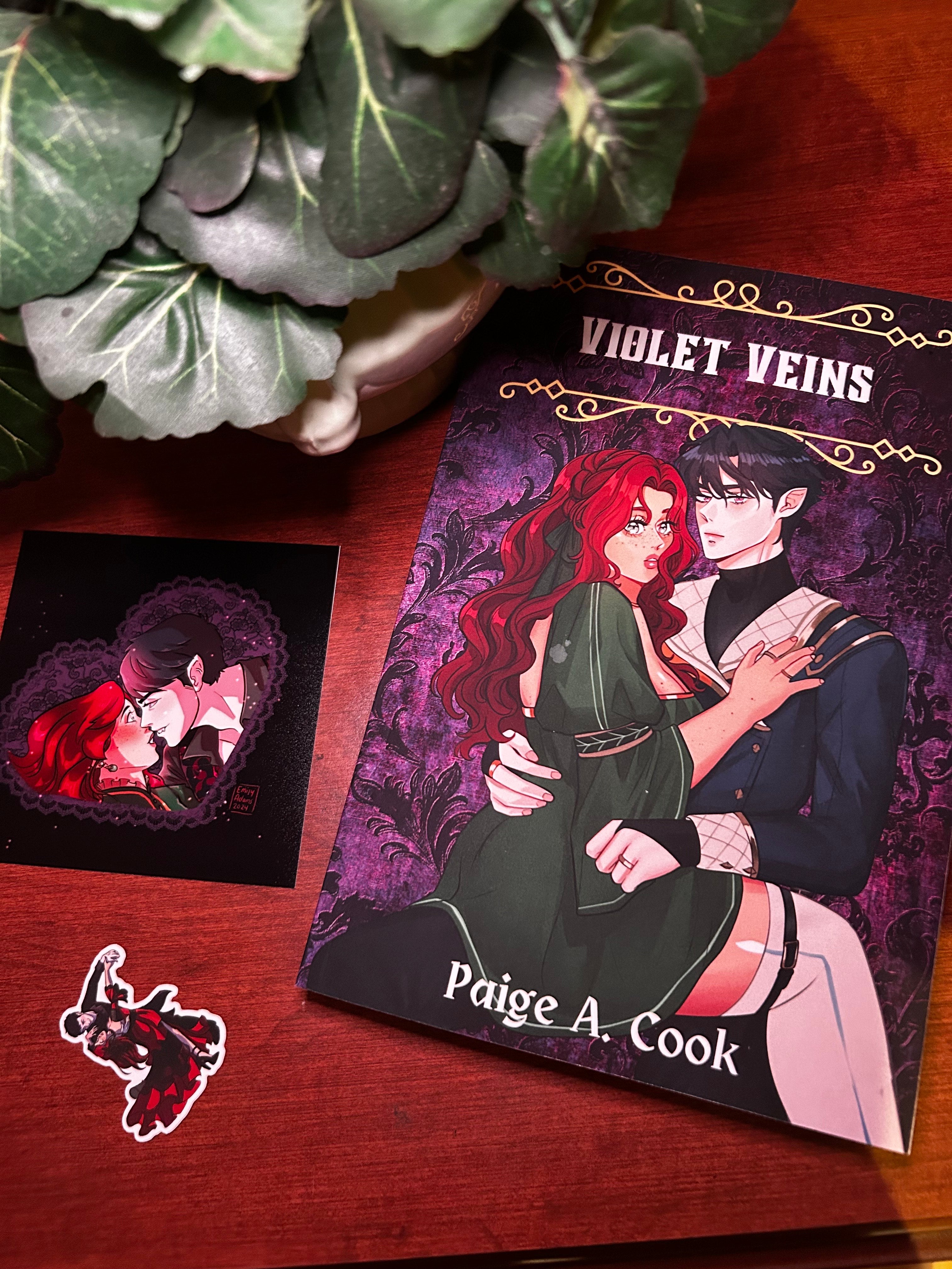 Signed Violet Veins Book Bundle