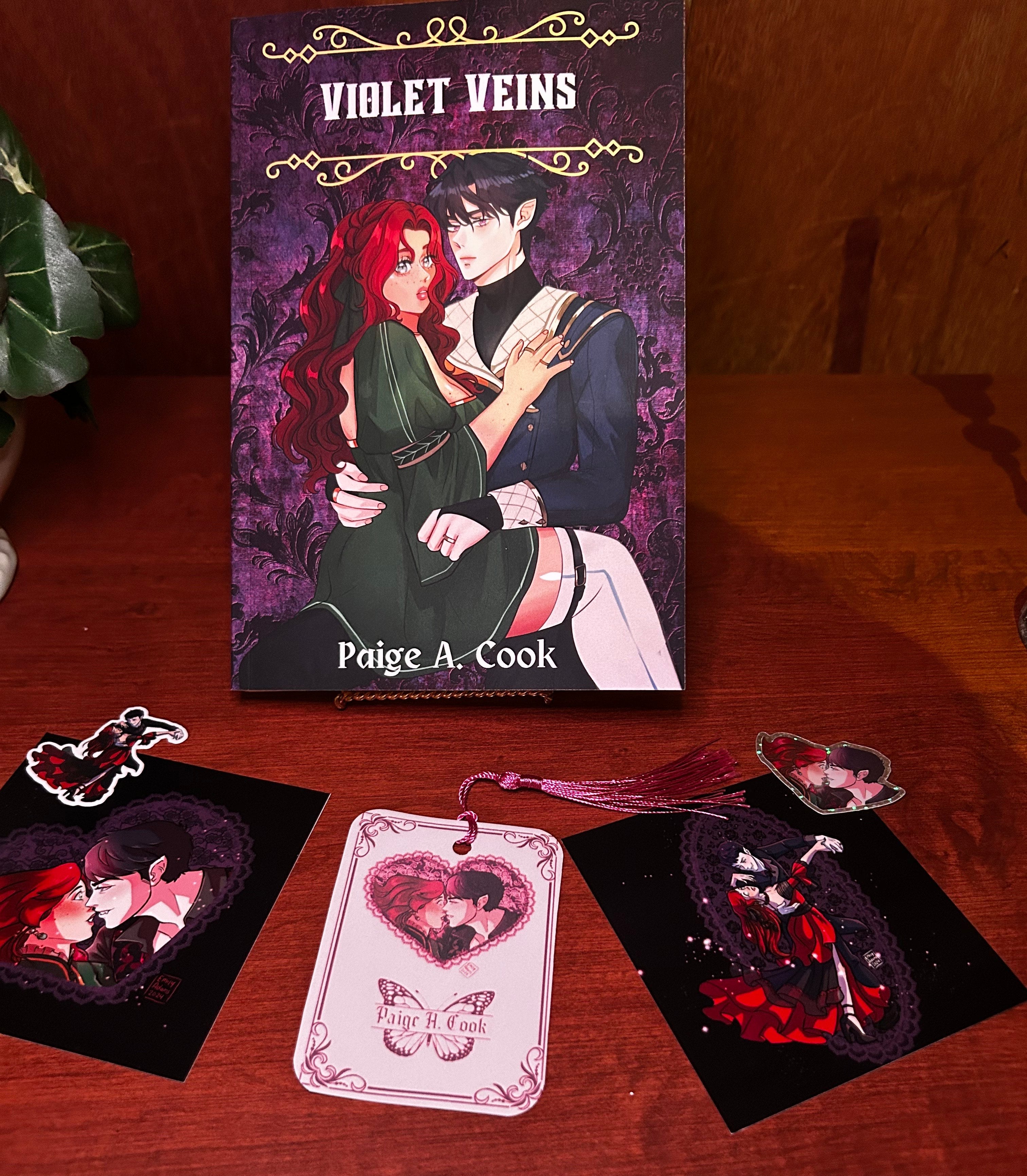 Signed Violet Veins Book Bundle